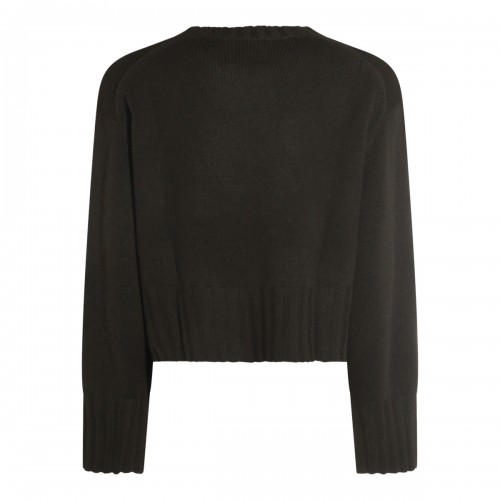 GREEN WOOL KNITWEAR