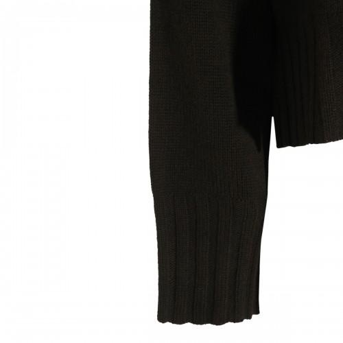 GREEN WOOL KNITWEAR