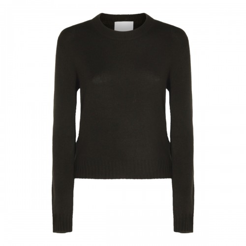GREEN WOOL KNITWEAR