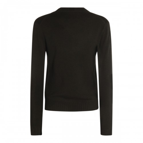 GREEN WOOL KNITWEAR