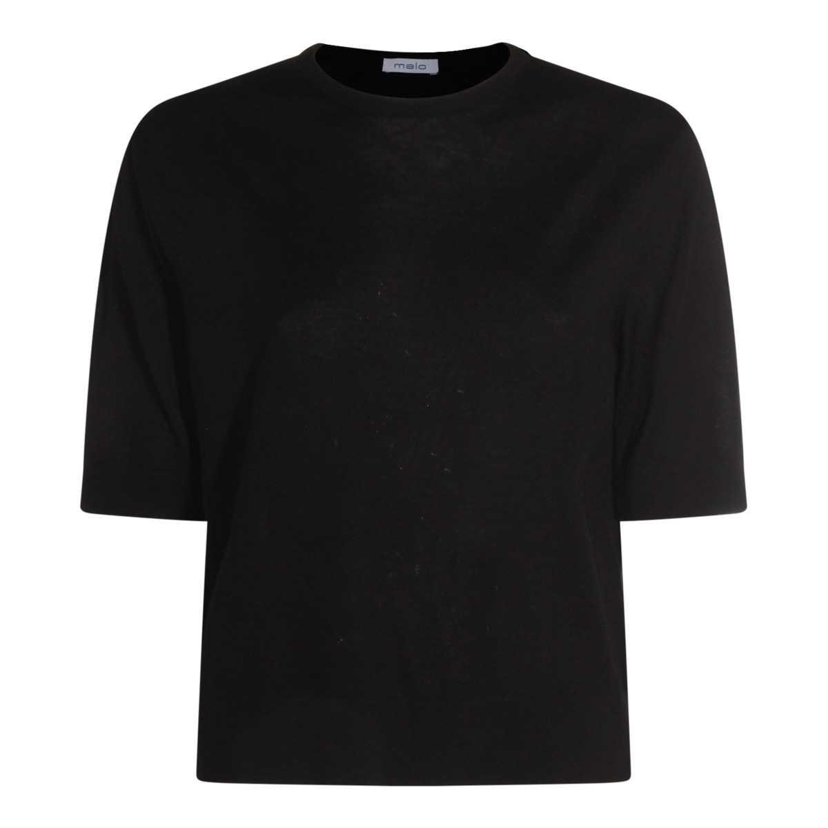 BLACK COTTON KNITWEAR