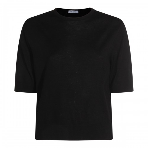BLACK COTTON KNITWEAR