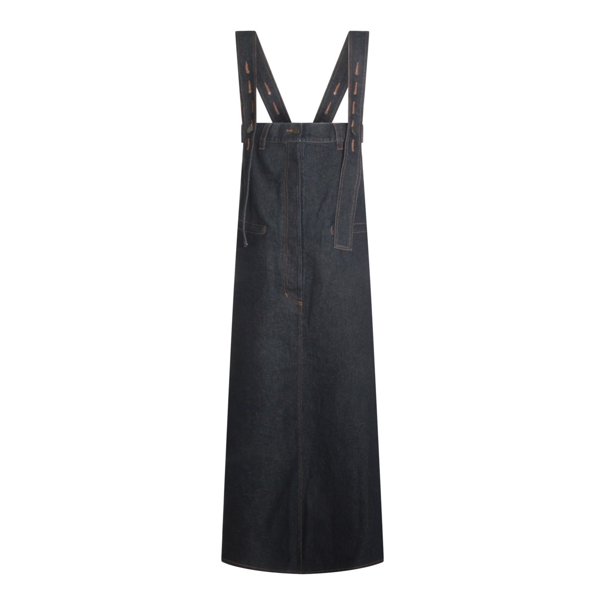 BLUE COTTON JANE SKIRT