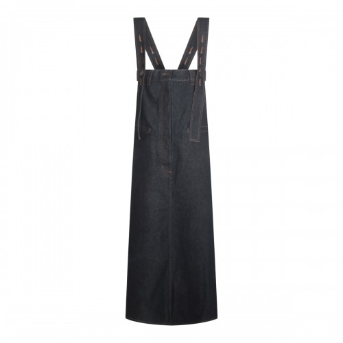 BLUE COTTON JANE SKIRT
