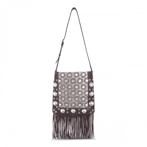 BROWN NELLCOTE SHOULDER BAG