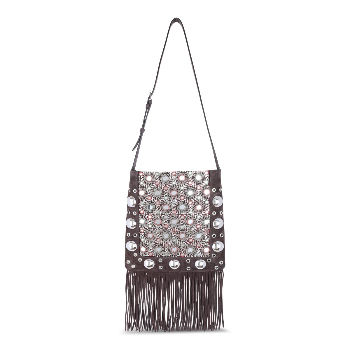 BROWN NELLCOTE SHOULDER BAG