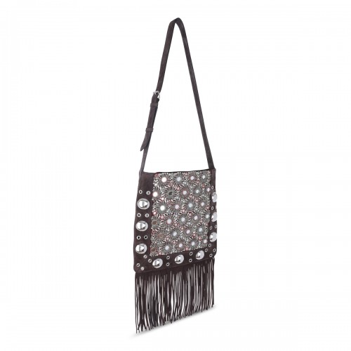 BROWN NELLCOTE SHOULDER BAG