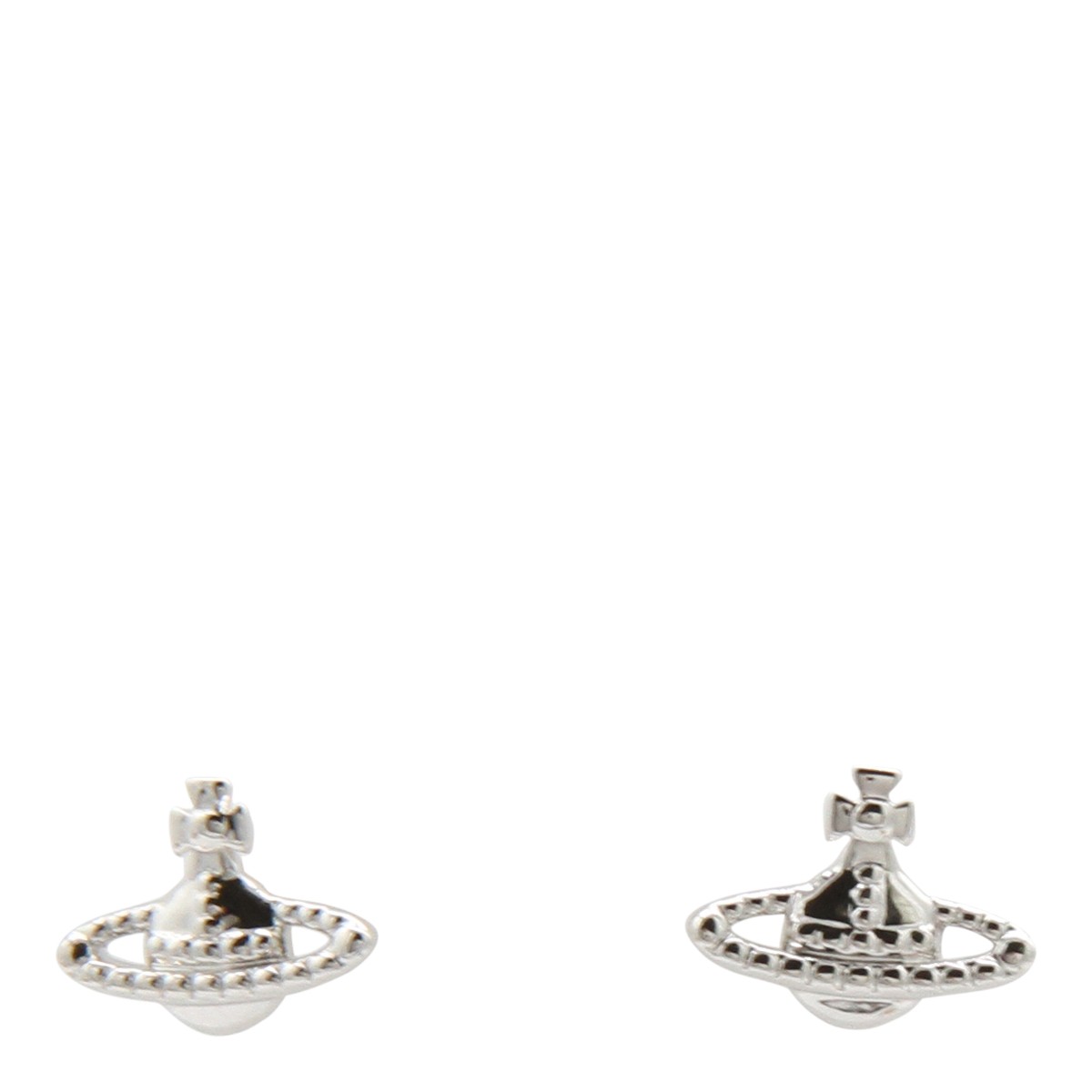 SILVER METAL EARRINGS
