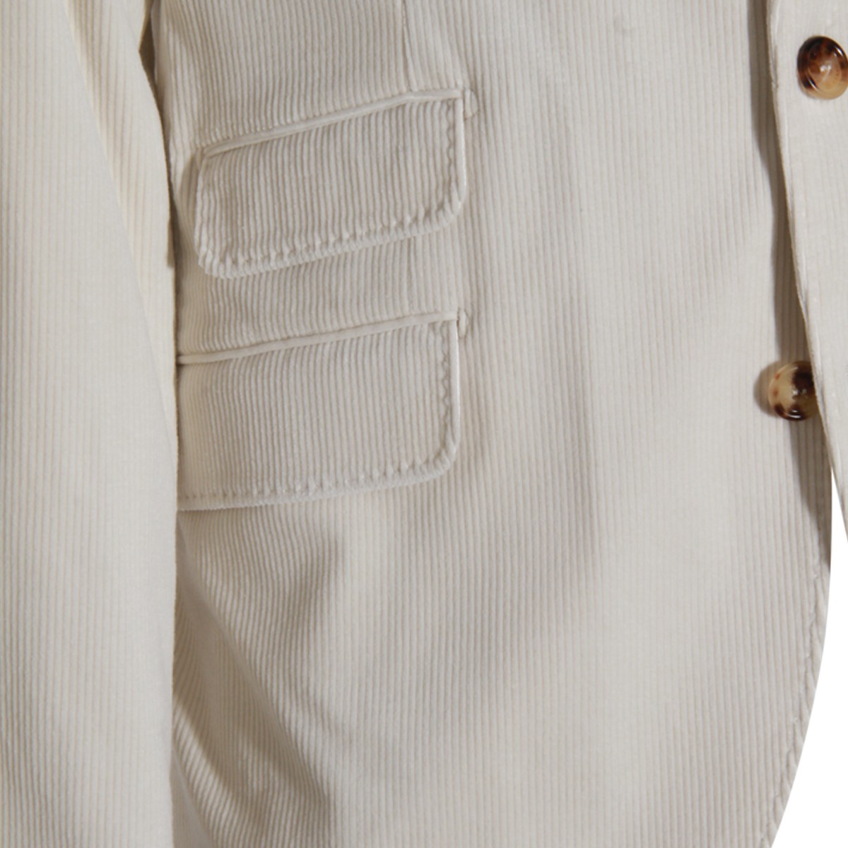 WHITE COTTON BLAZER WHITE COTTON BLAZER