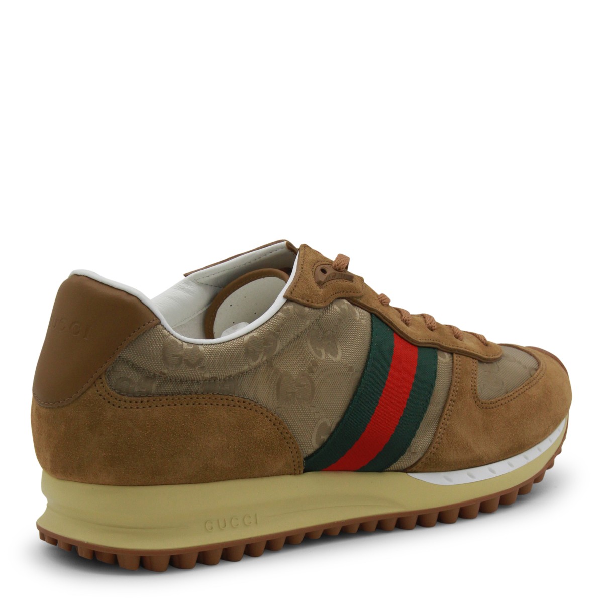 BROWN LEATHER RE-MOTION SNEAKERS BROWN LEATHER RE-MOTION SNEAKERS