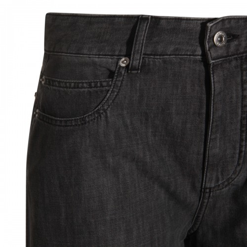 BLACK COTTON PANTS