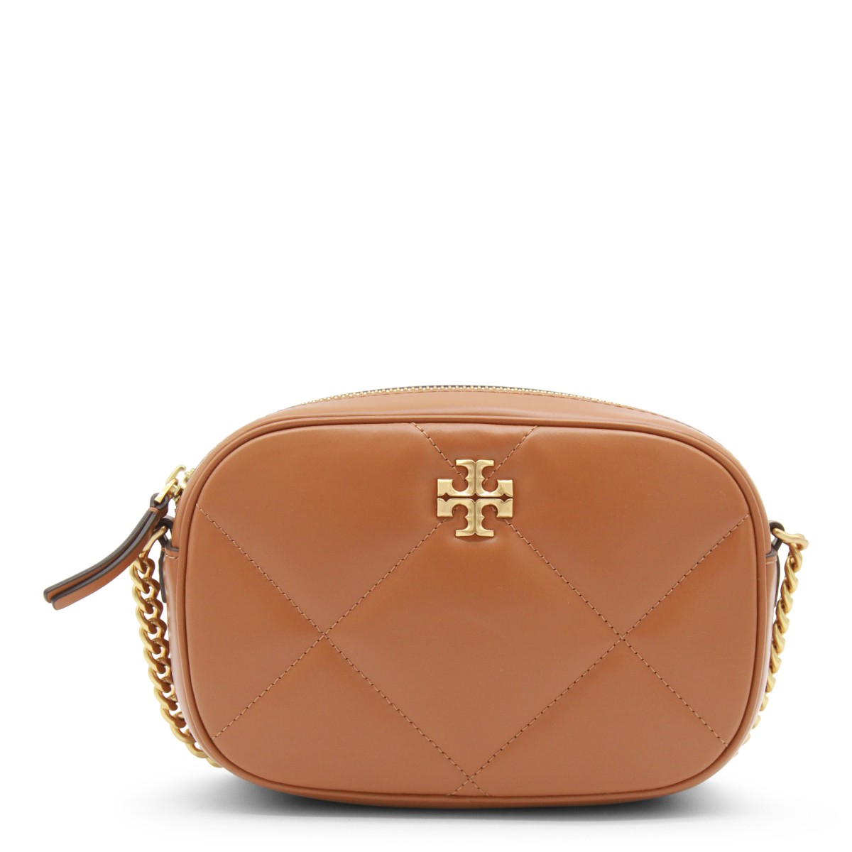BROWN LEATHER SHOULDER BAG