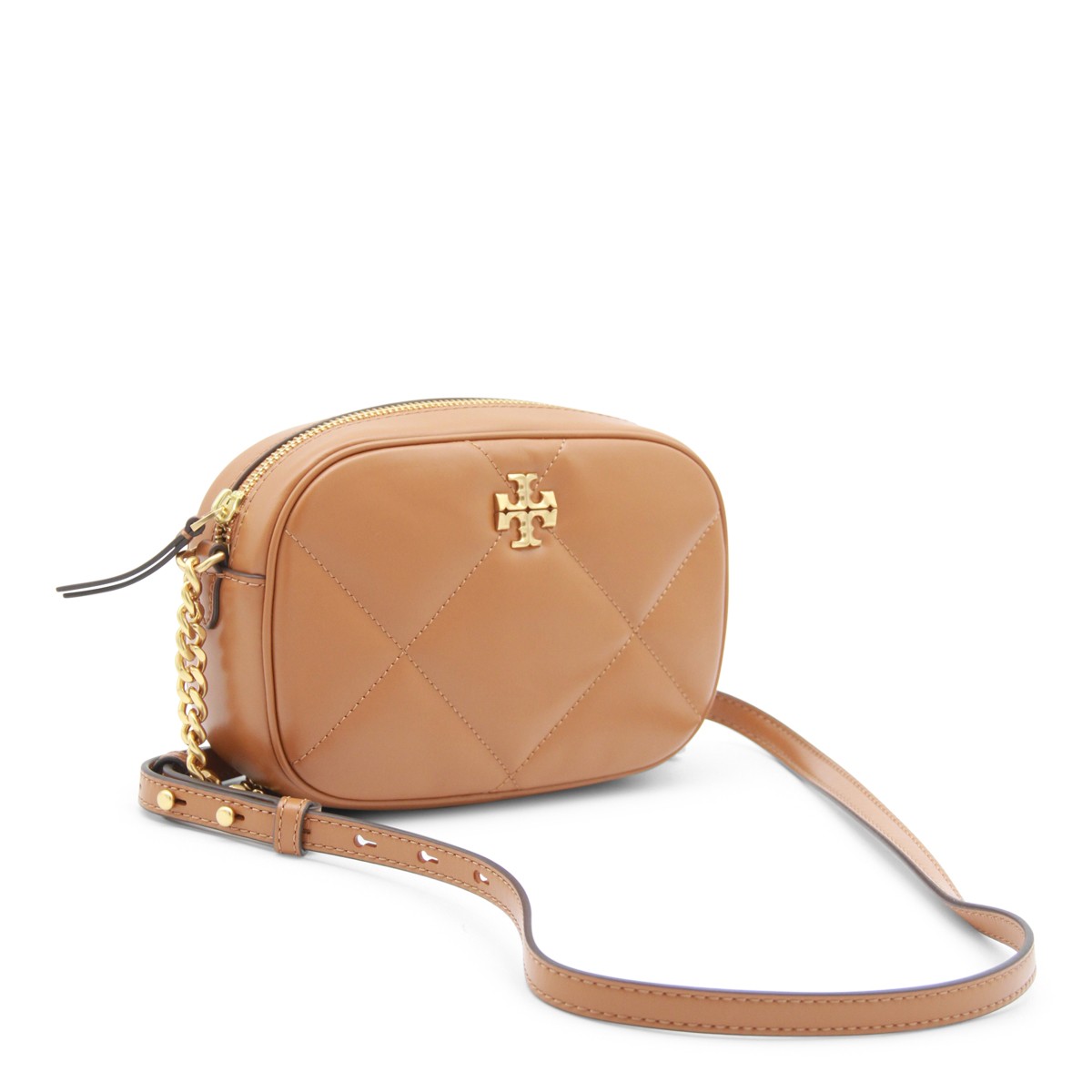 BROWN LEATHER SHOULDER BAG