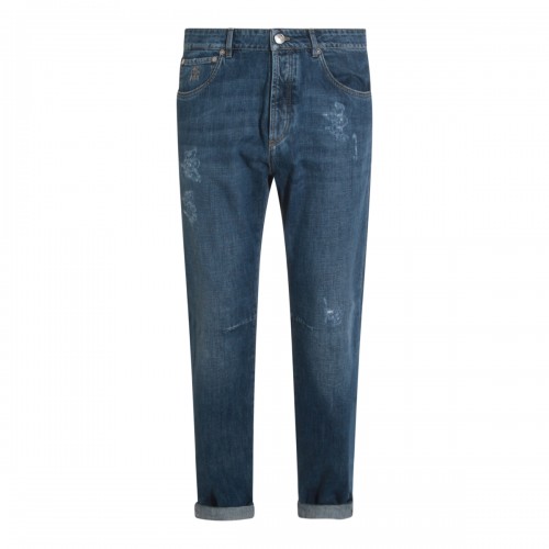 BLUE COTTON JEANS