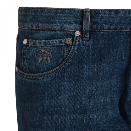 BLUE COTTON JEANS