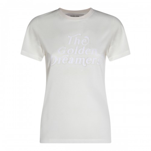 WHITE COTTON T-SHIRT