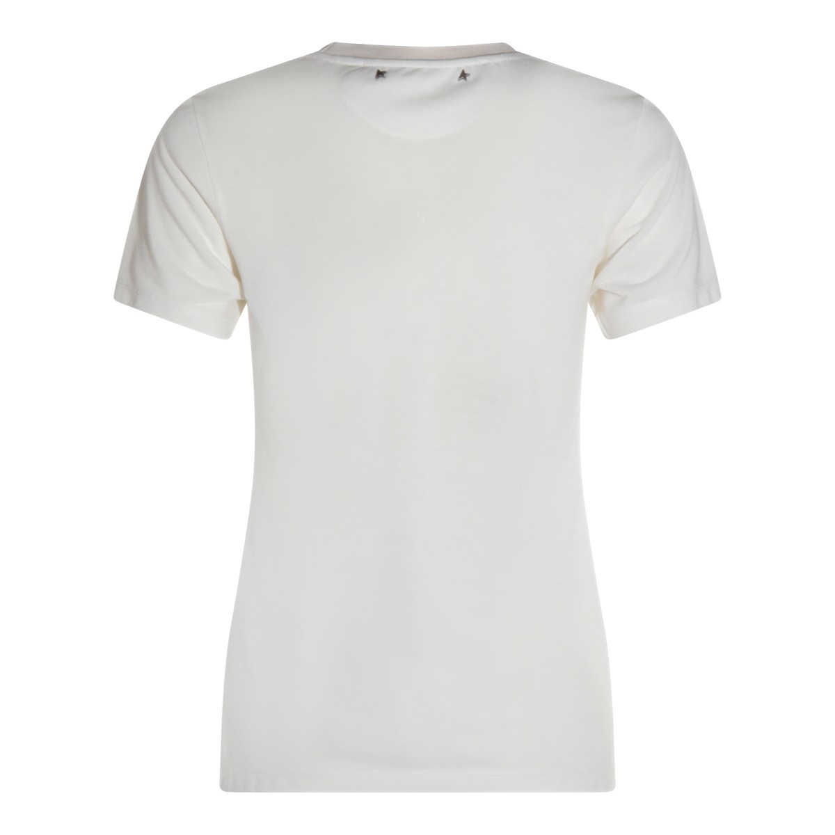 WHITE COTTON T-SHIRT