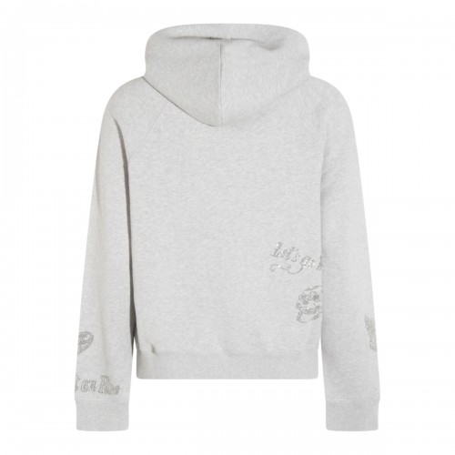 GREY COTTON SWEATSHIRT