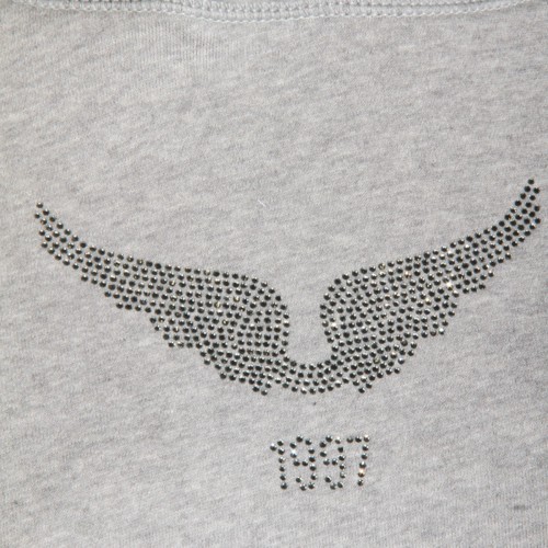 GREY COTTON SWEATSHIRT