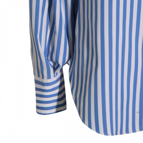 LIGHT BLUE AND WHITE COTTON SHIRT