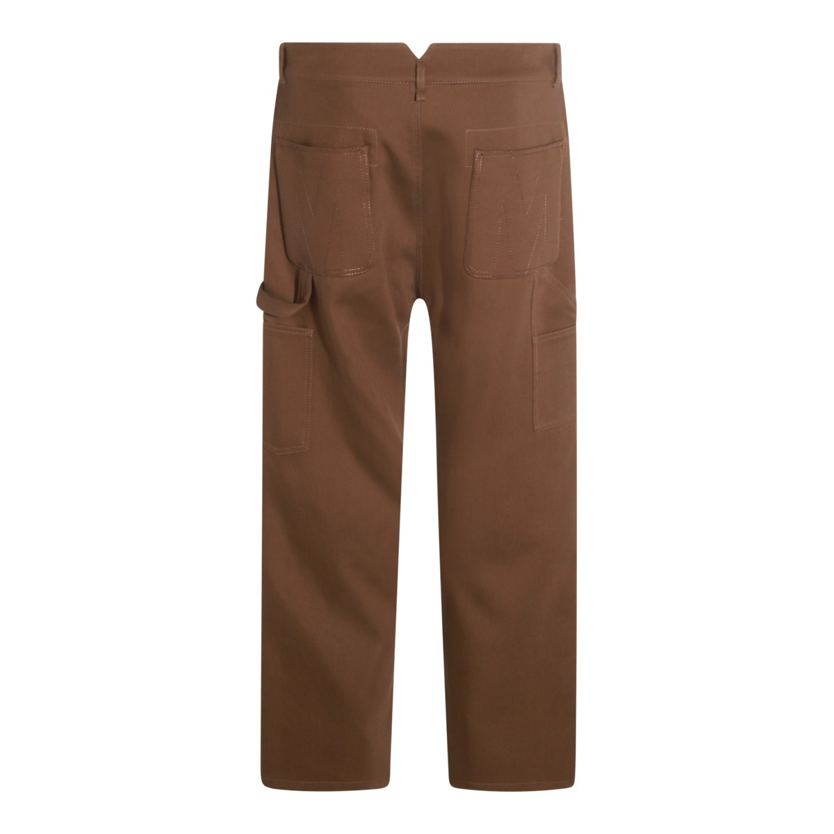 BROWN COTTON PANTS