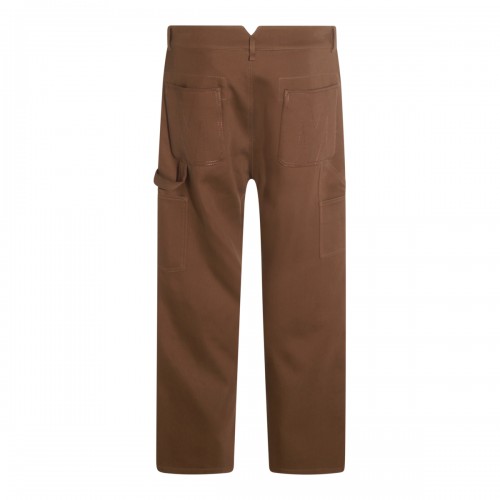 BROWN COTTON PANTS