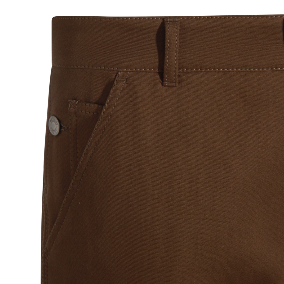 BROWN COTTON PANTS