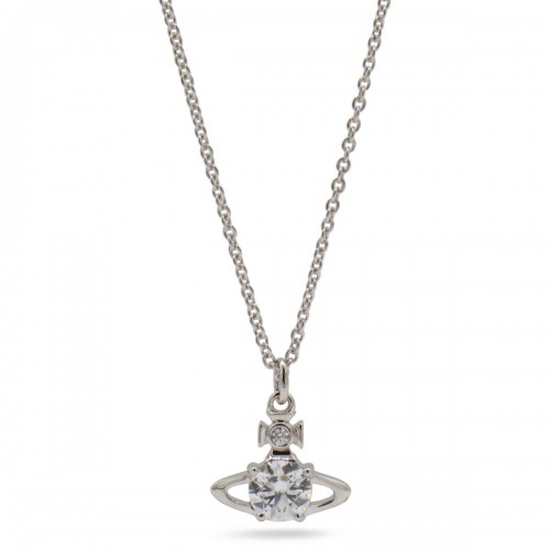 SILVER METAL NECKLACE