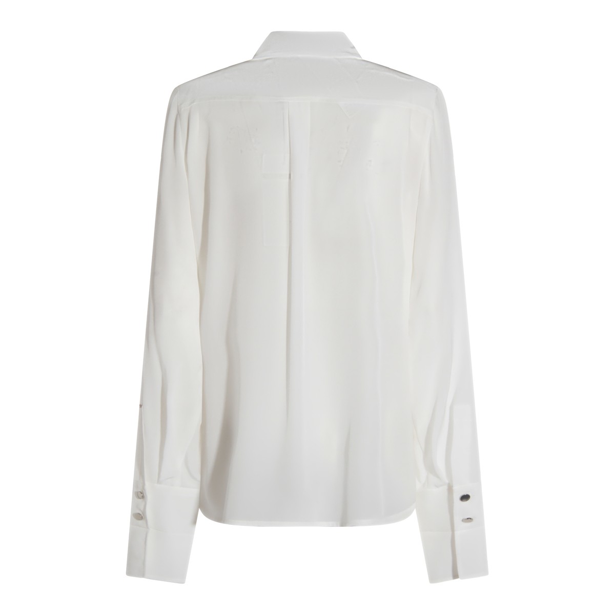 WHITE SILK CIRCOLO SHIRT WHITE SILK CIRCOLO SHIRT