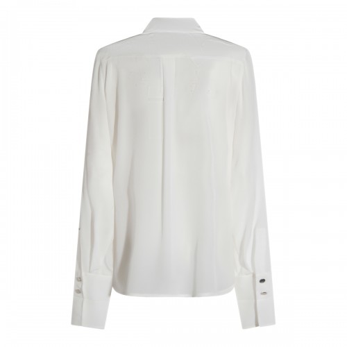 WHITE SILK CIRCOLO SHIRT