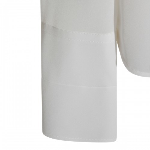 WHITE SILK CIRCOLO SHIRT