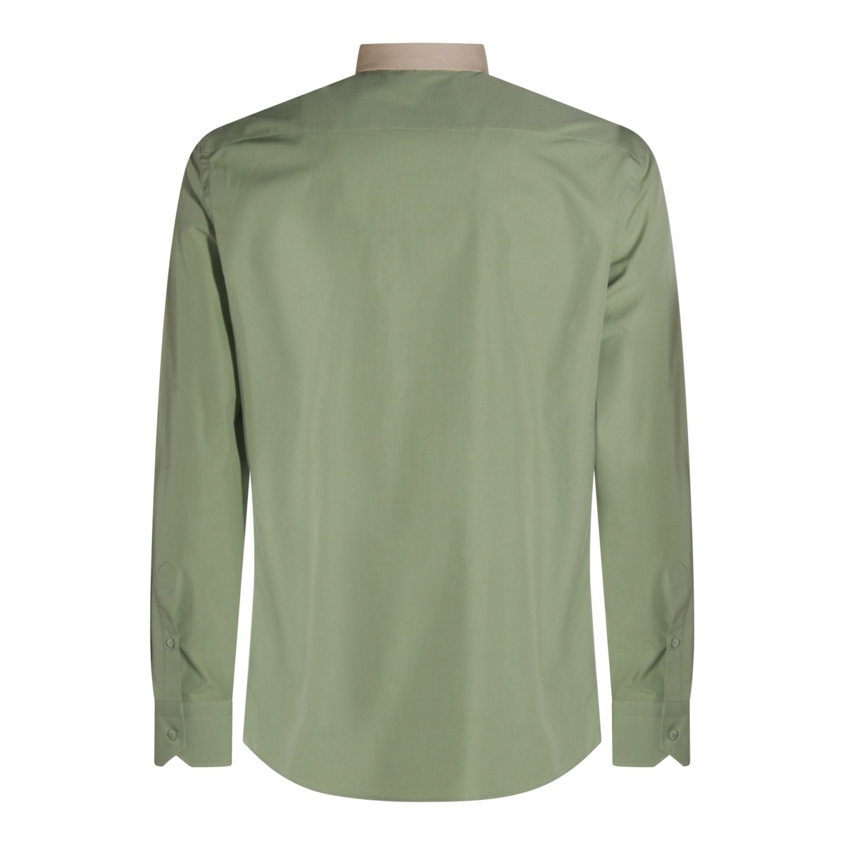 GREEN COTTON SHIRT