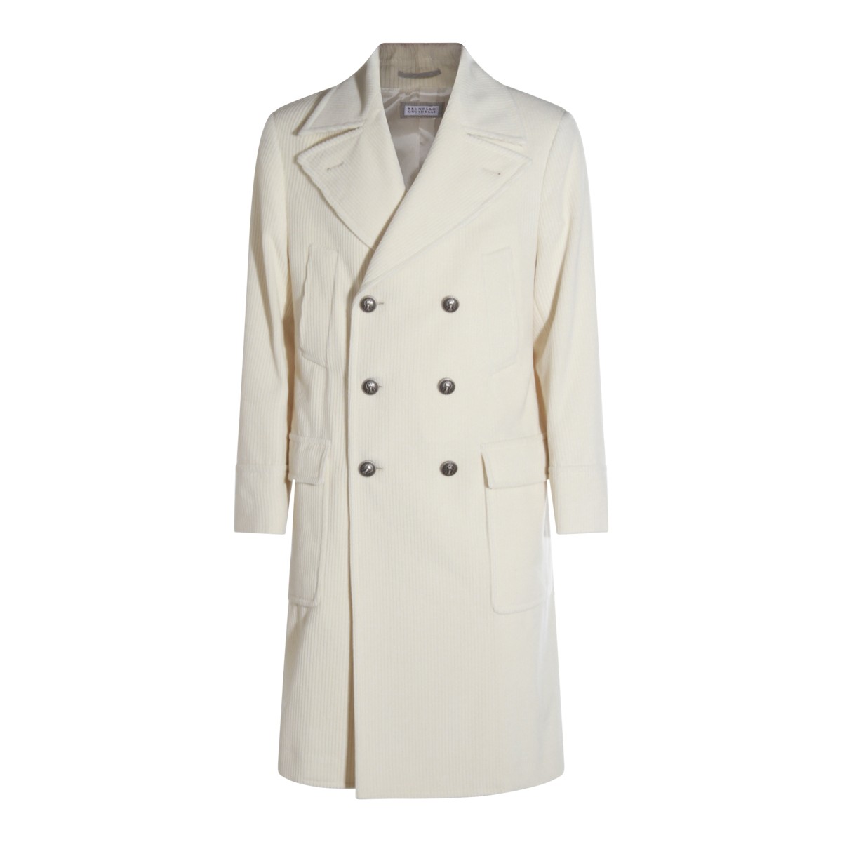 WHITE CASHMERE DOWN JACKET