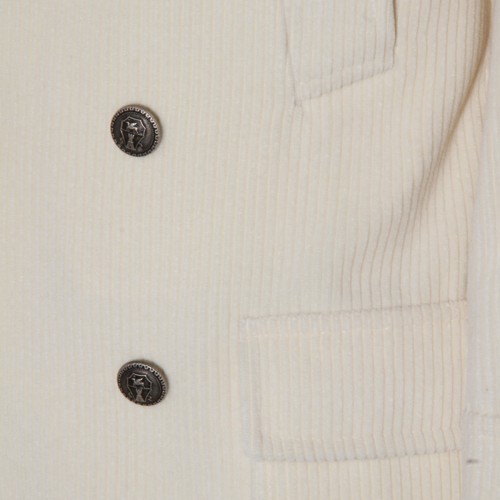 WHITE CASHMERE DOWN JACKET