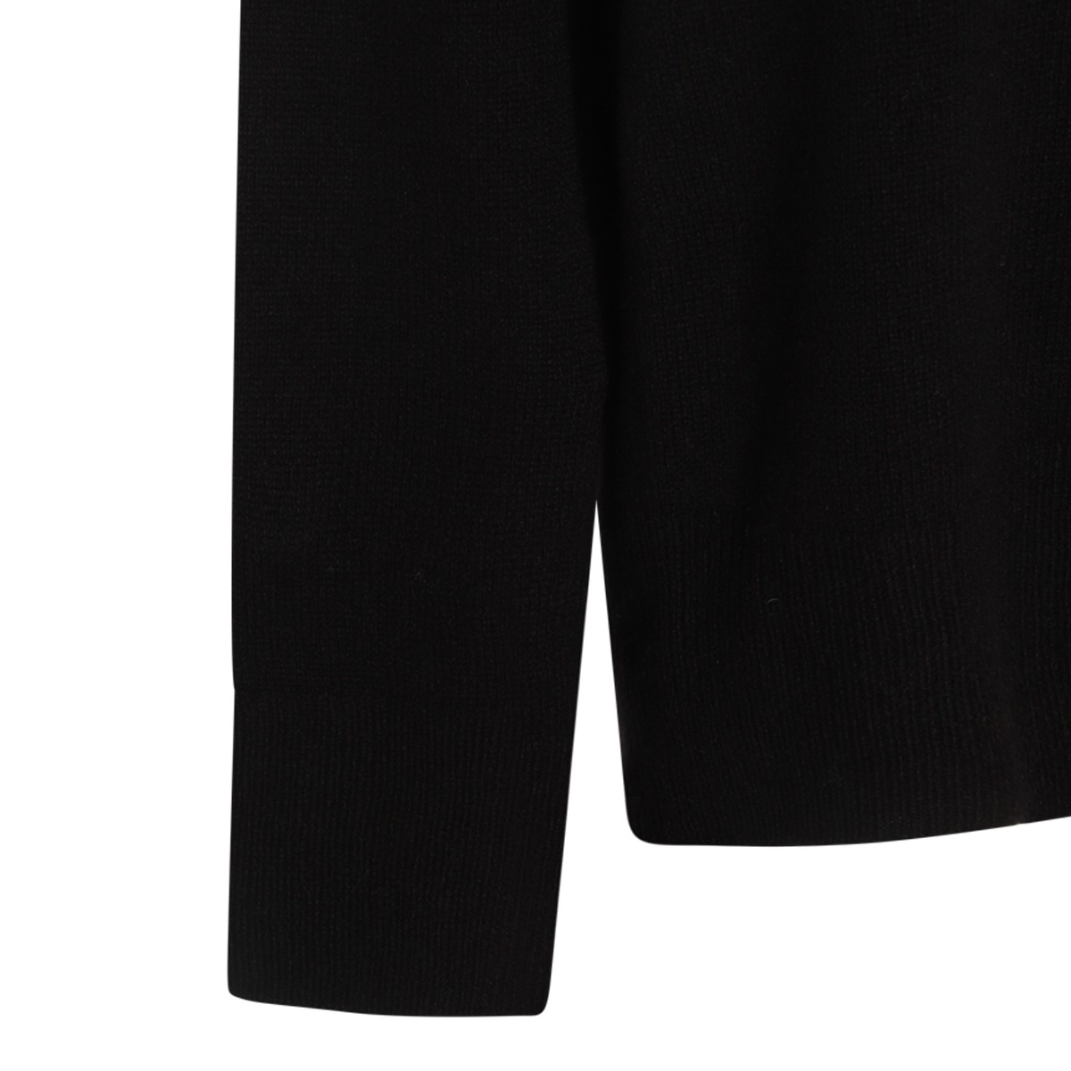 BLACK WOOL KNITWEAR BLACK WOOL KNITWEAR