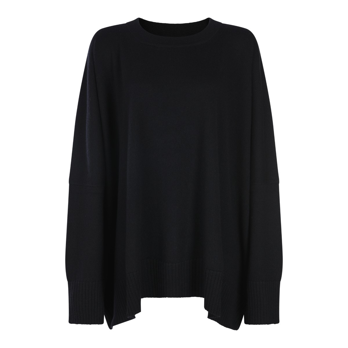 BLACK CASHMERE KNITWEAR