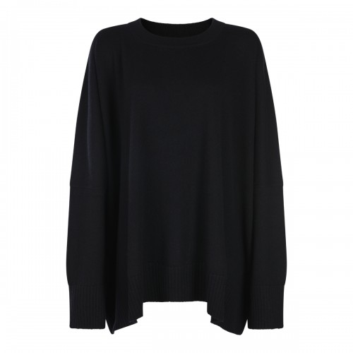 BLACK CASHMERE KNITWEAR