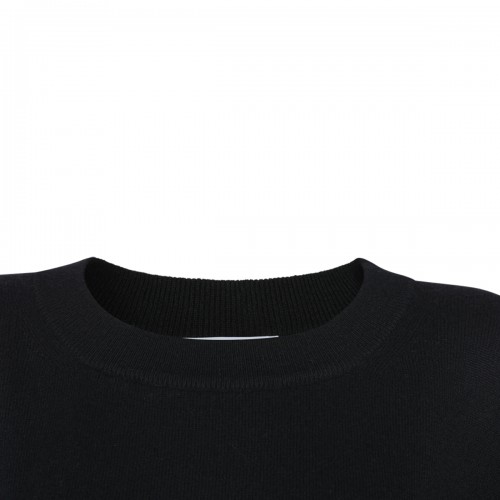 BLACK CASHMERE KNITWEAR