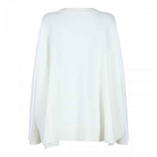 WHITE CASHMERE KNITWEAR