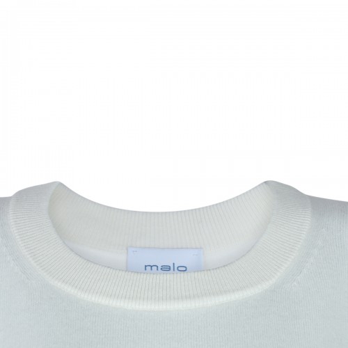 WHITE CASHMERE KNITWEAR