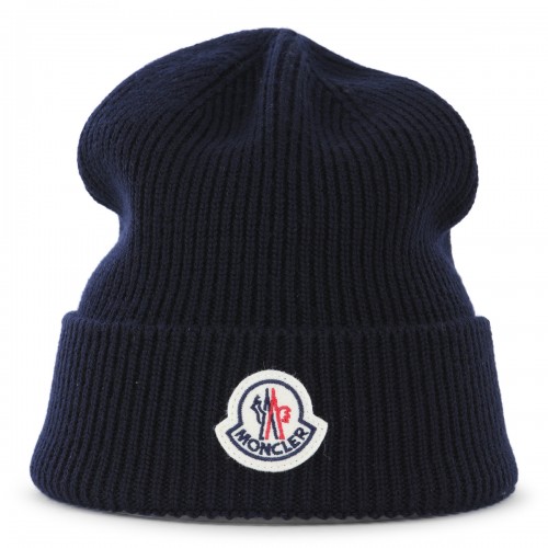 BLUE WOOL HAT