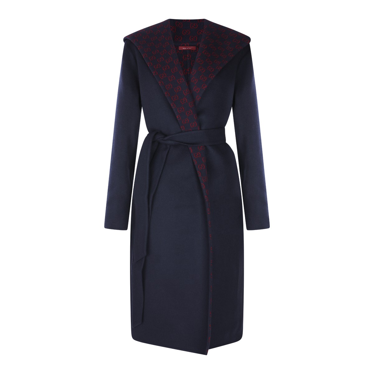 BLUE WOOL COAT