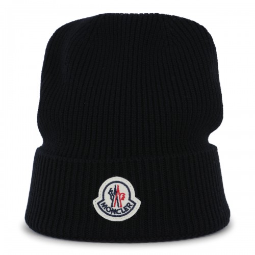 BLACK WOOL HAT