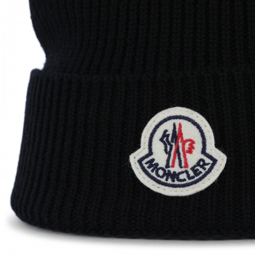 BLACK WOOL HAT