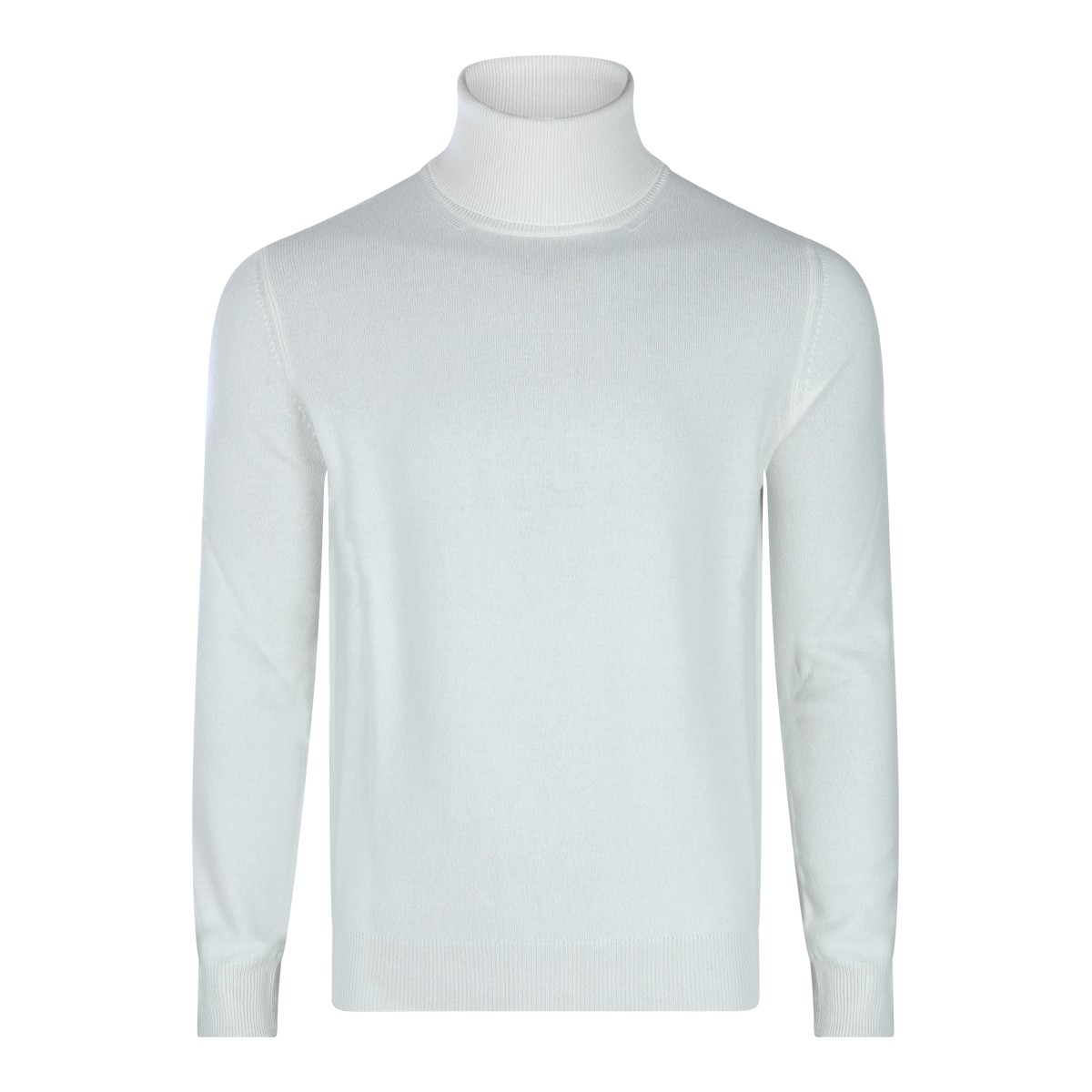 WHITE CASHMERE KNITWEAR