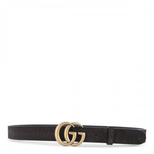 DARK BROWN LEATHER BELT