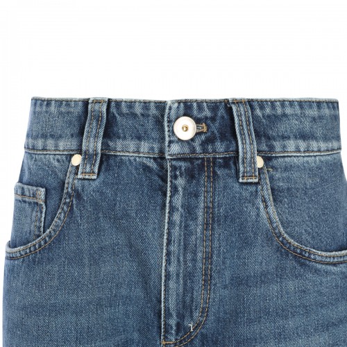 BLUE COTTON JEANS