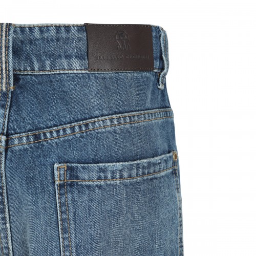 BLUE COTTON JEANS