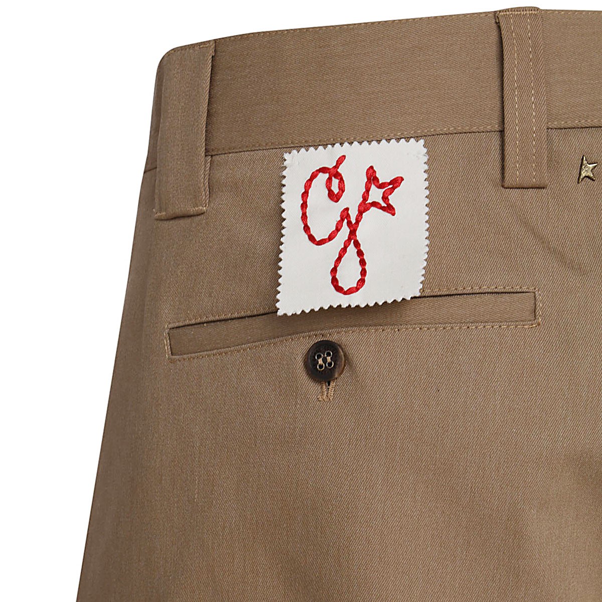 BEIGE COTTON PANTS