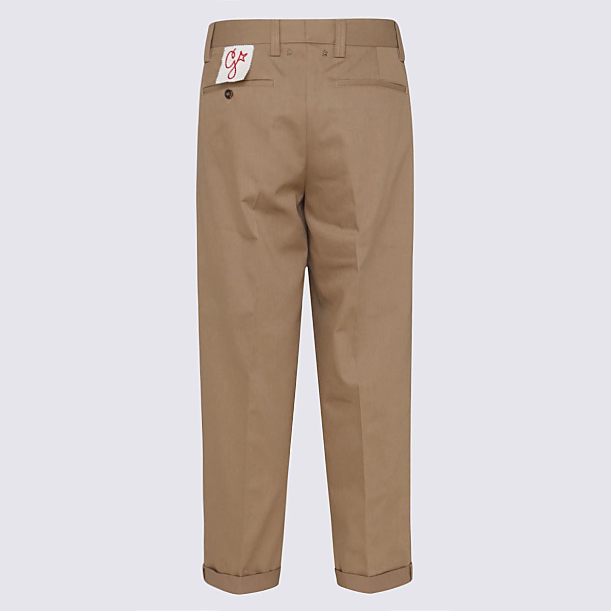 BEIGE COTTON PANTS
